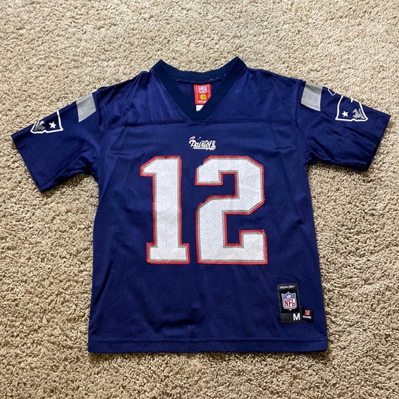 Youth Tom Brady Patriots Jersey Medium ( 10-12) - Picture 1 of 8